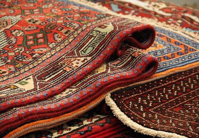 oriental red rug coustom boarder rug cleaning service