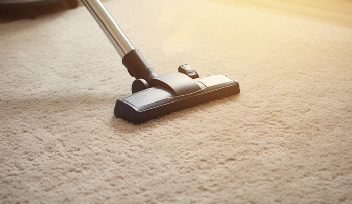 Rug vaccuming