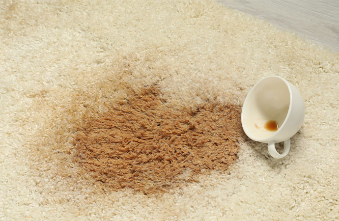 Professional Cleaning After a Coffee Spill on Your Rug