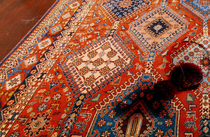 Professional Cleaning  After a Wine Spill on Your Rug