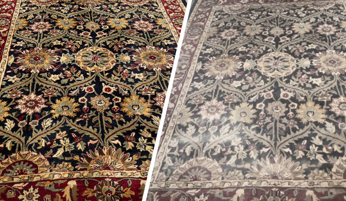 cleaned rug