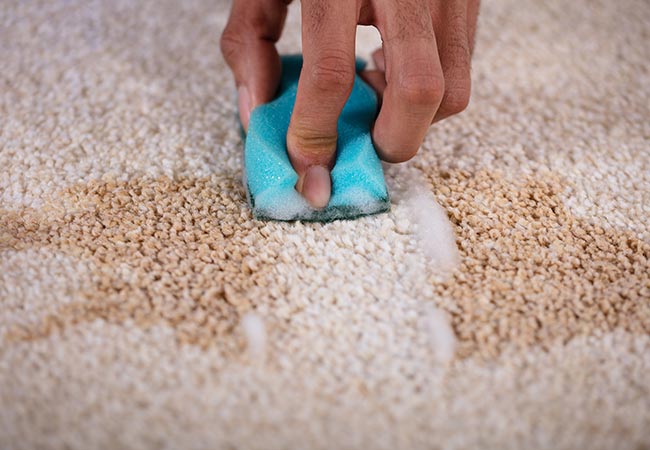 removing rug stain