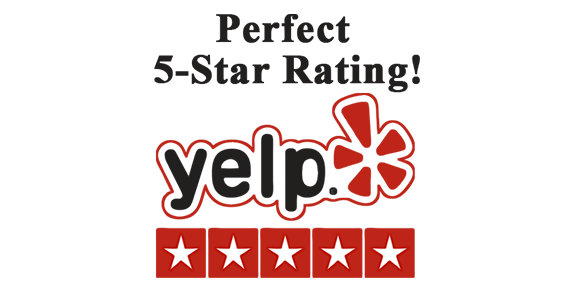 Yelp 5 Star Rated
